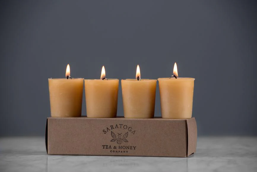 Votive Beeswax Candles - Image 3