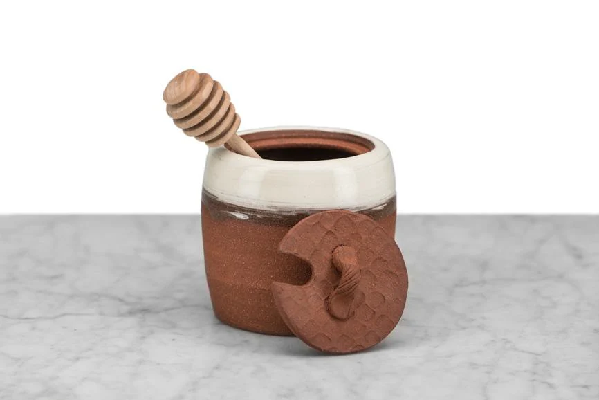 Ben Suga Pottery Honey Pots - Image 3