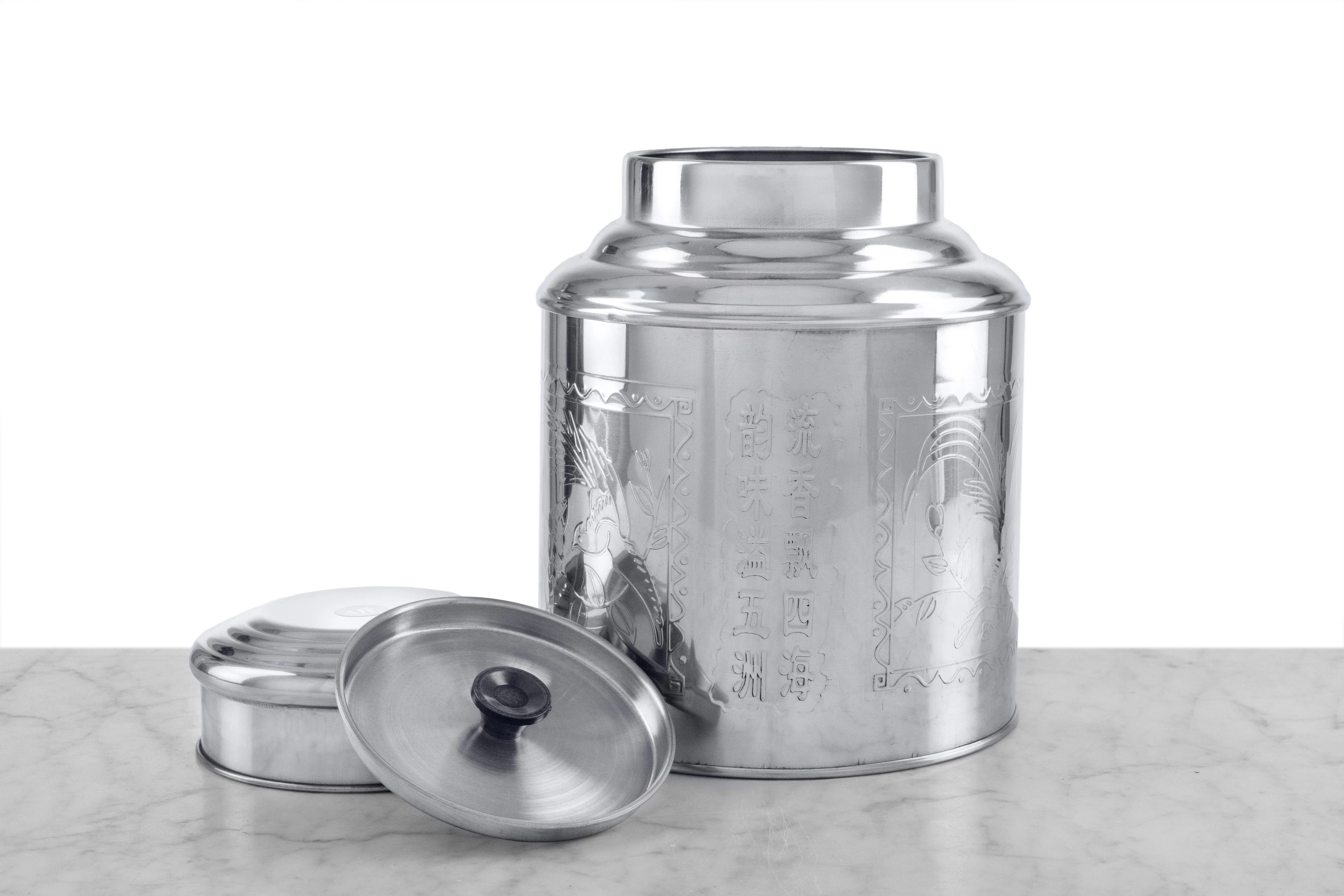 Professional Metallic Tea Canister - Image 4