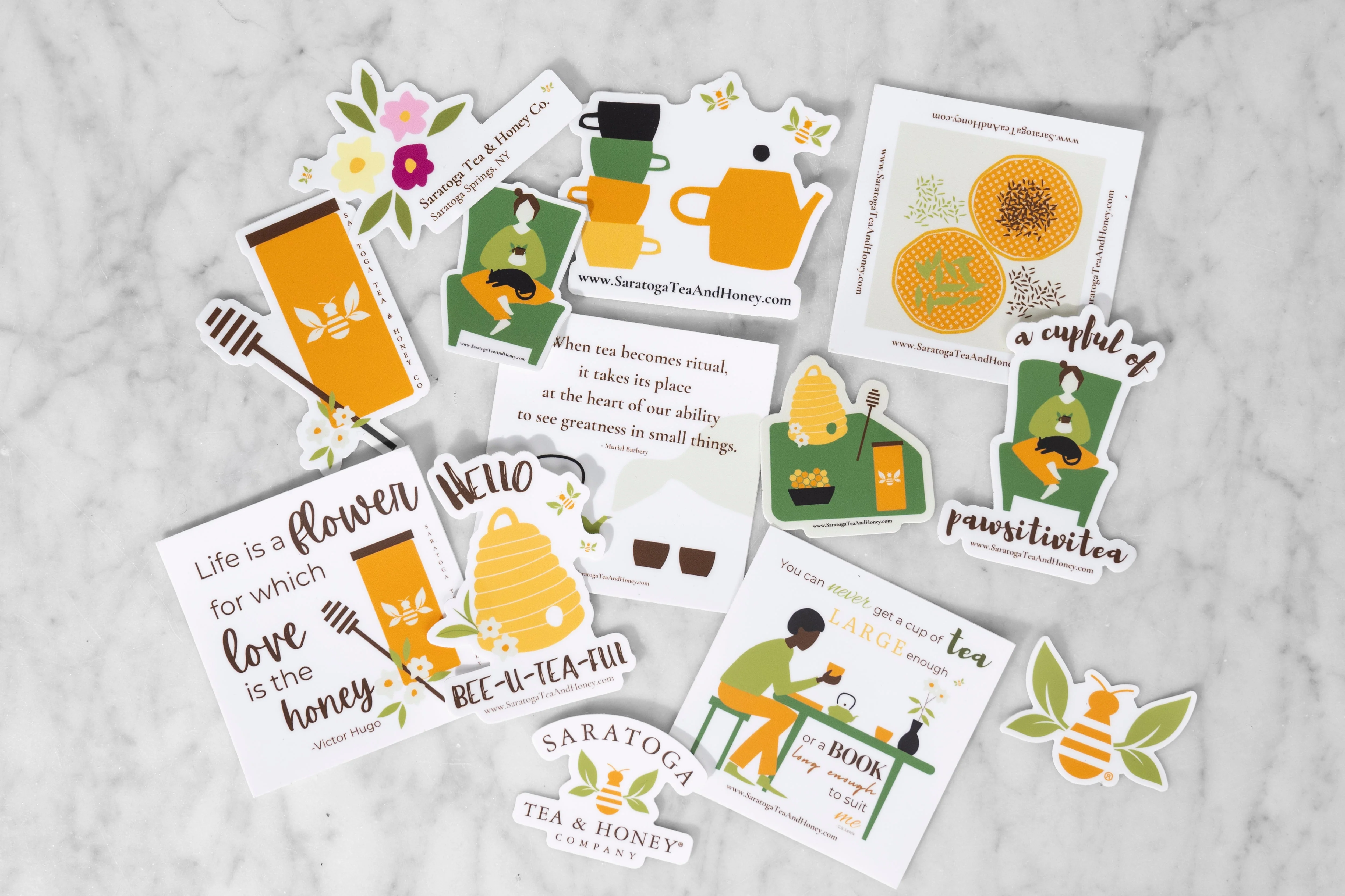 Tea & Honey Stickers - Image 2